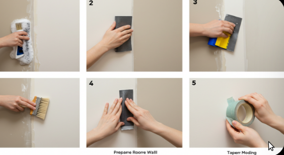 preparer mur avant peinture