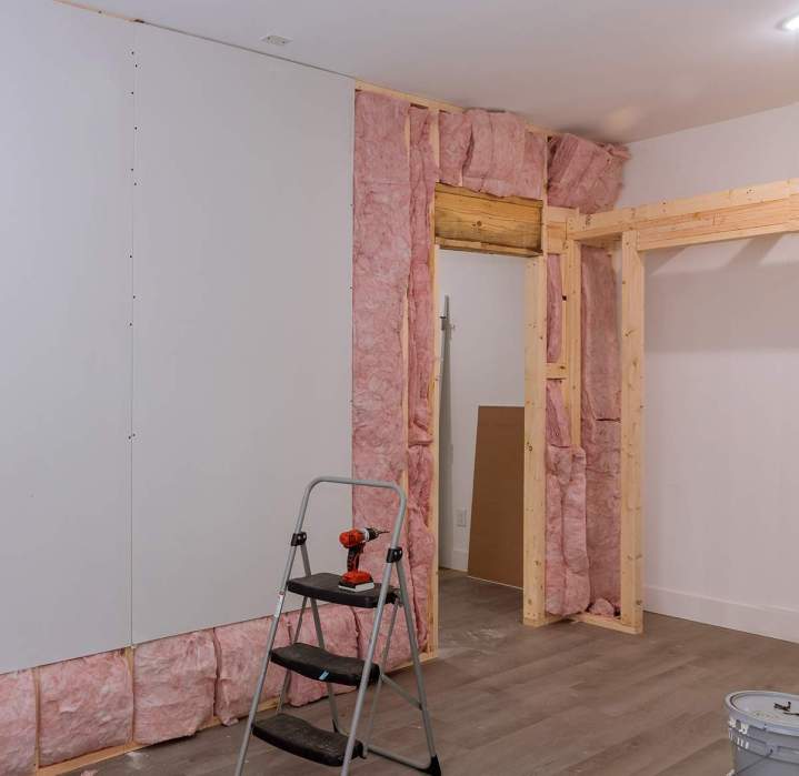 Travaux de plâtrerie et d’isolation intérieure